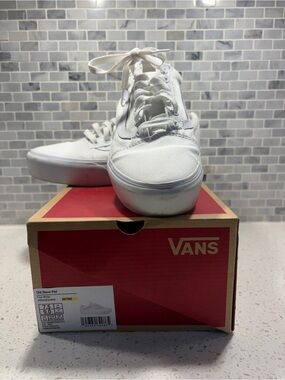 Vans White Old Skool Sneakers
